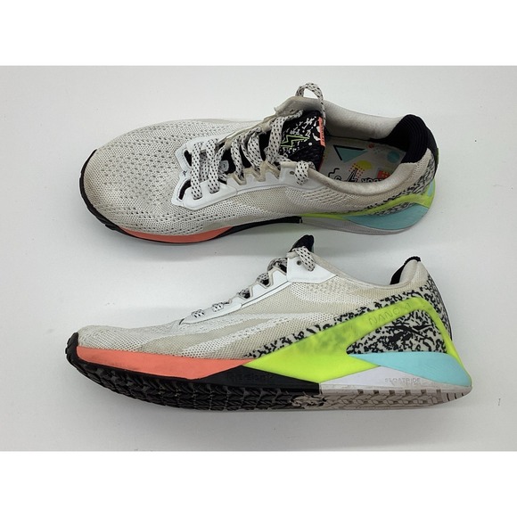 Reebok X Goodr White Black Mens Nano X1 Size 9 US Running Shoes GY0864 - Picture 1 of 9